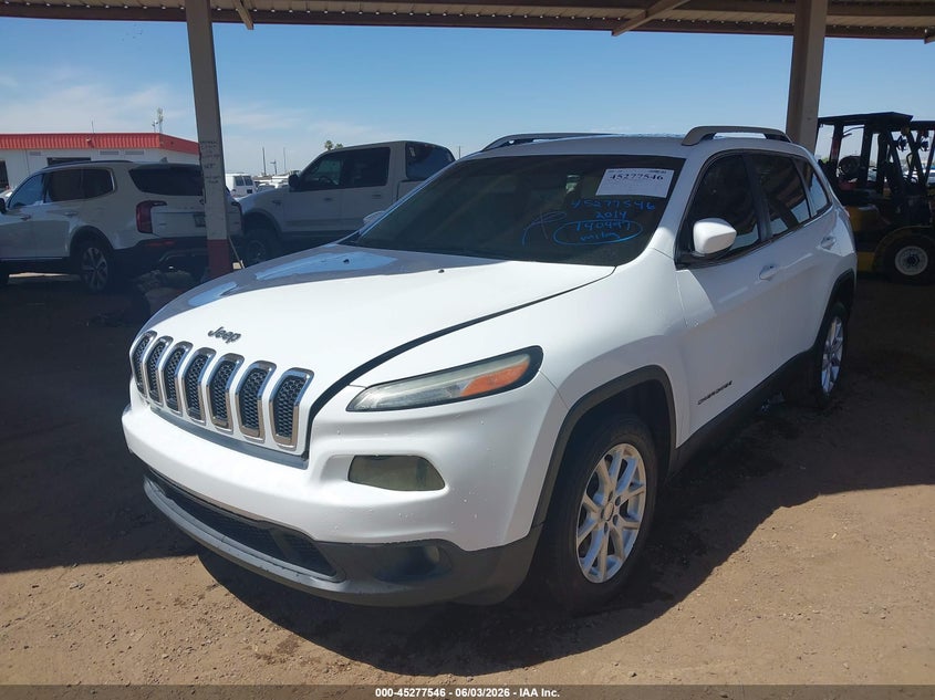 2014 Jeep Cherokee, Normal Wear & Tear, IAAI, VIN 1C4PJLCB4EW155004 — photo 2