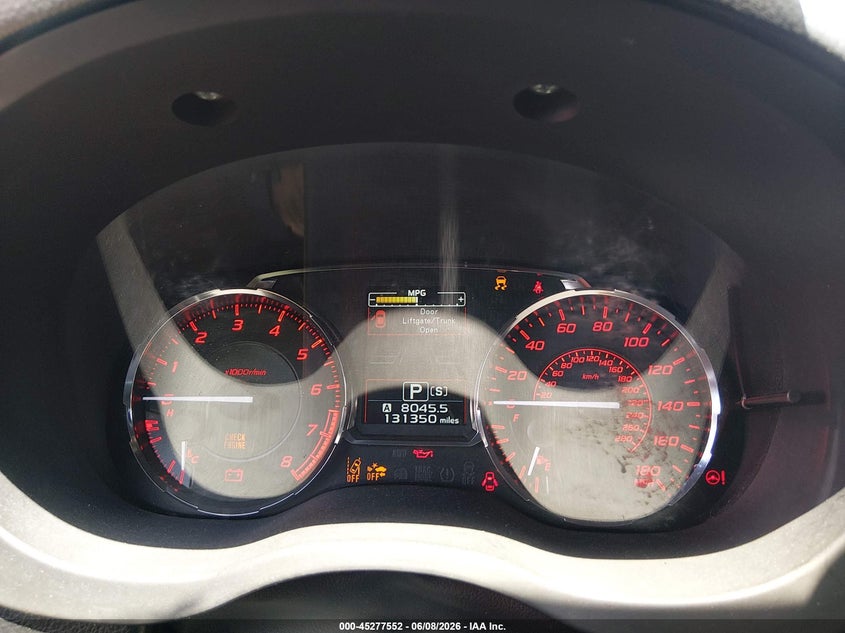2016 SUBARU WRX auction photo 7