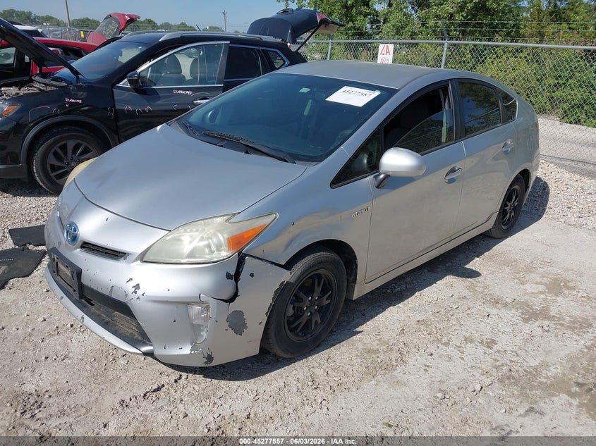 Vin: jtdkn3du0d5546234, lot: 45775381, toyota prius two 20132