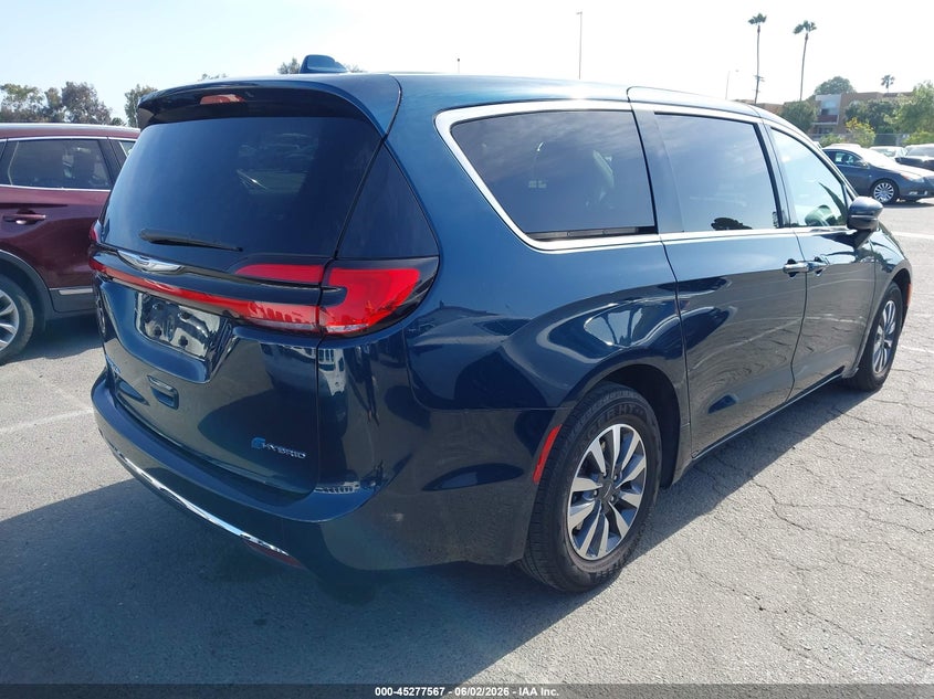 Vin: 2c4rc1l76nr184225, lot: 45775391, chrysler pacifica hybrid touring l 20224