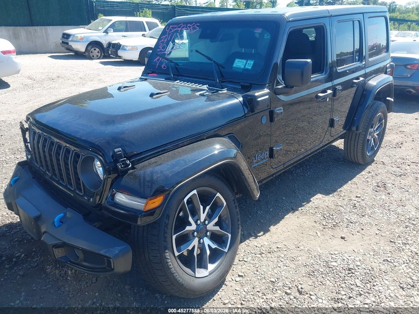 2024 JEEP WRANGLER 4XE auction photo 2