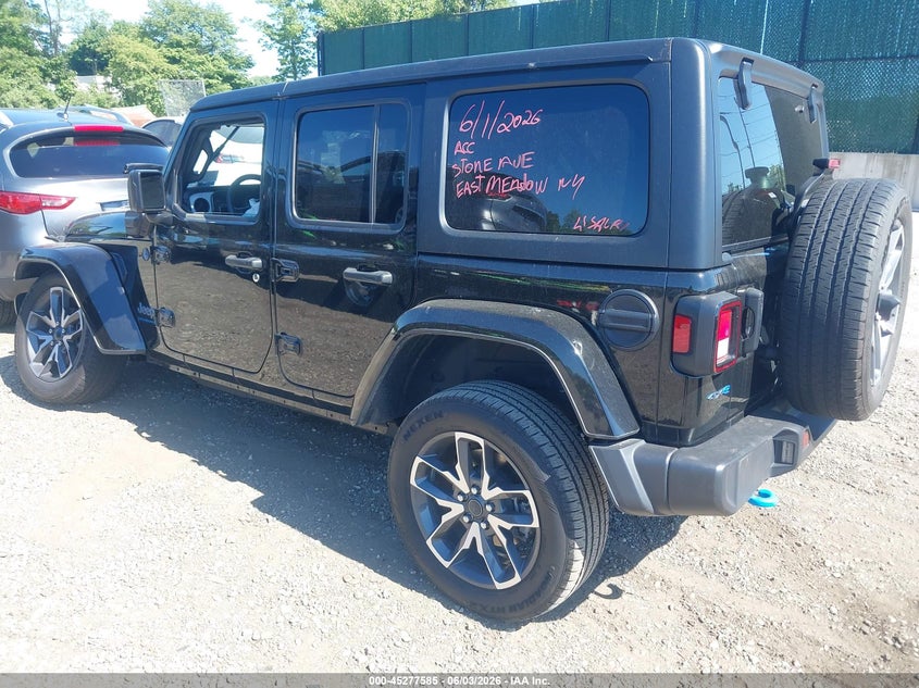 2024 JEEP WRANGLER 4XE auction photo 3