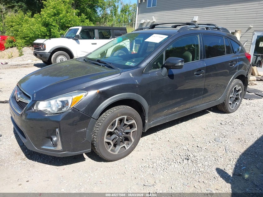 Vin: jf2gpakc9g8243942, lot: 45775414, subaru crosstrek 2.0i limited 20162