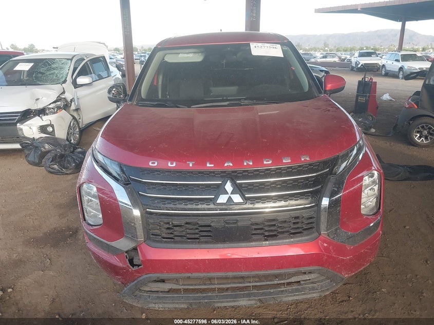 2022 Mitsubishi Outlander Es 2.5 2Wd VIN: JA4J3TA82NZ064149 Lot: 45277596