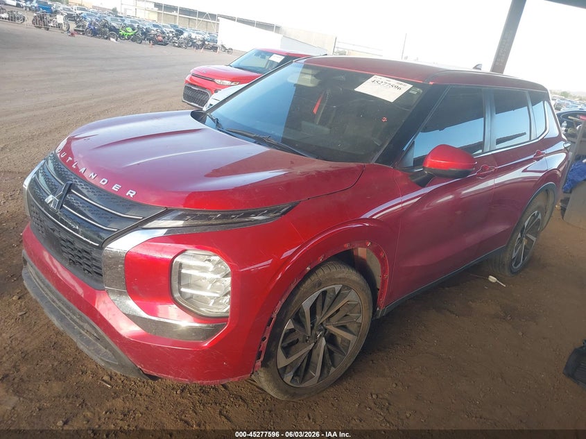 Vin: ja4j3ta82nz064149, lot: 45775420, mitsubishi outlander es 2.5 2wd 20222