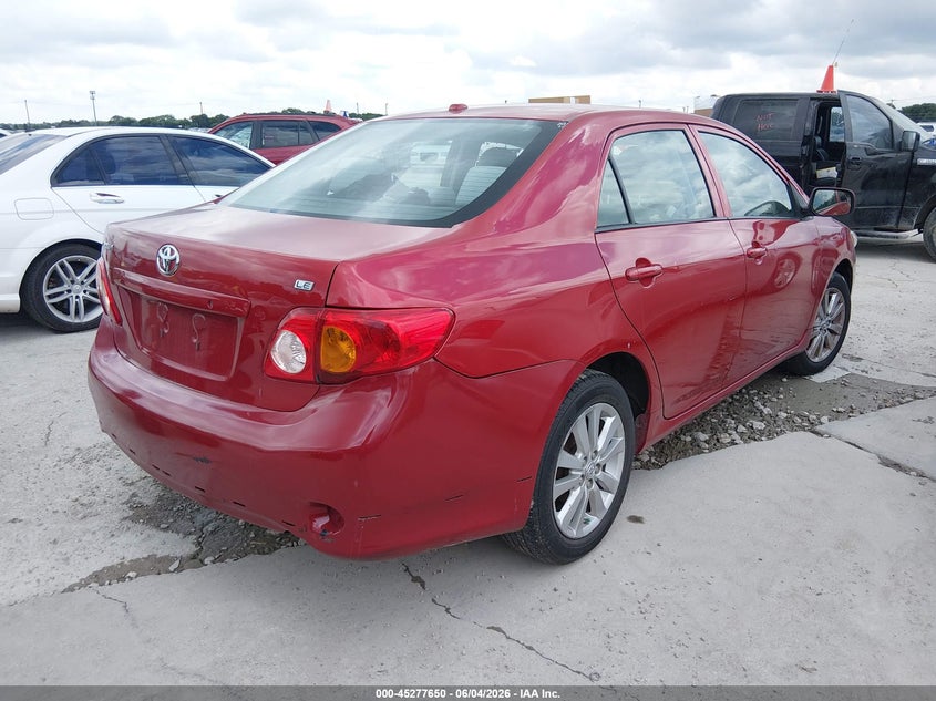 Vin: 2t1bu4ee5ac358985, lot: 45775474, toyota corolla le 20104