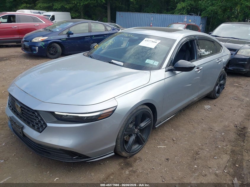 Vin: 1hgcy2f70ra091771, lot: 45775490, honda accord hybrid sport-l 20242