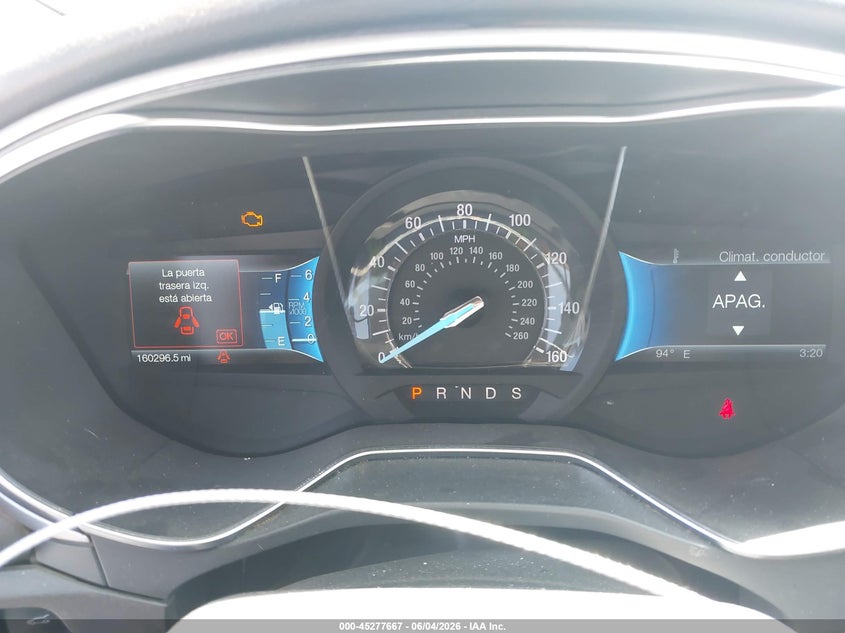 2013 Ford Fusion Se VIN: 3FA6P0HR7DR344557 Lot: 45277667
