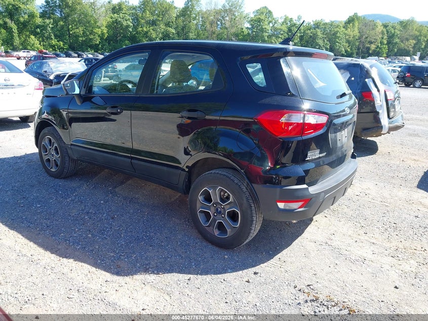 Vin: maj6s3fl9nc475021, lot: 45775494, ford ecosport s 20223