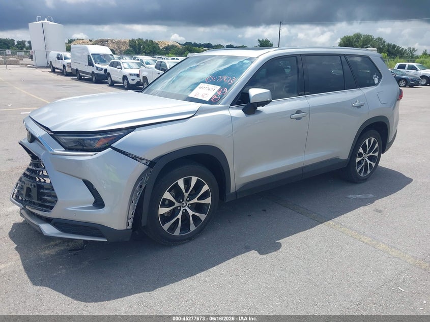 Vin: 5tdadab59rs000113, lot: 45775497, toyota grand highlander hybrid limited max 20242