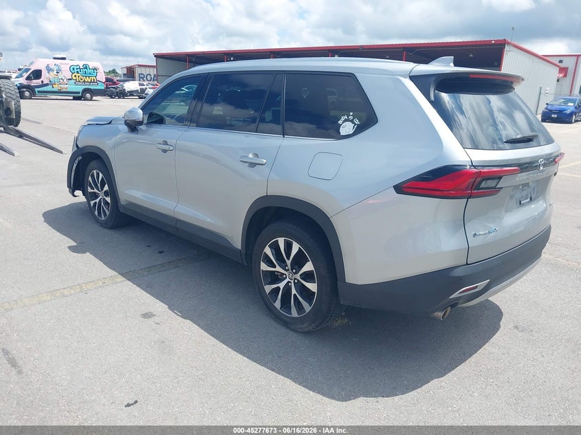 Vin: 5tdadab59rs000113, lot: 45775497, toyota grand highlander hybrid limited max 20243