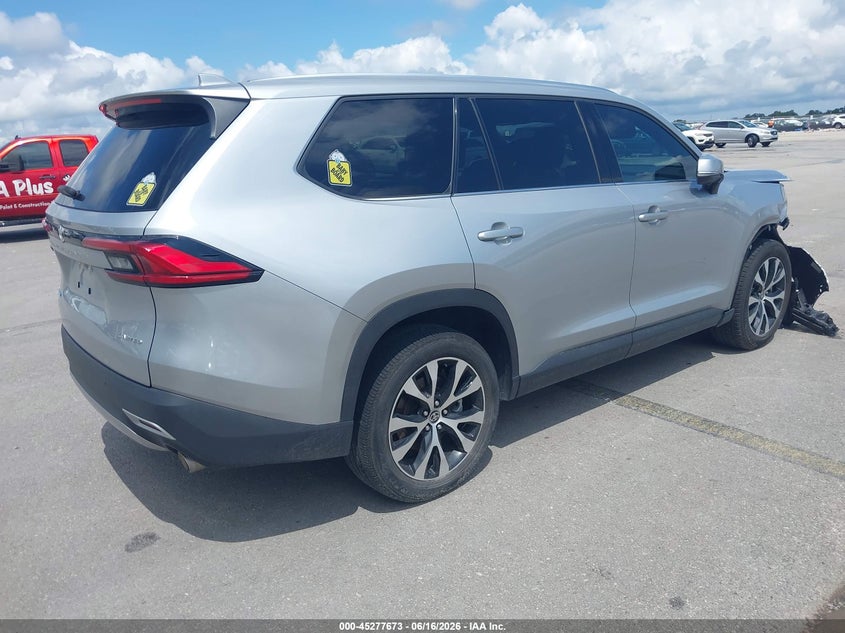 Vin: 5tdadab59rs000113, lot: 45775497, toyota grand highlander hybrid limited max 20244
