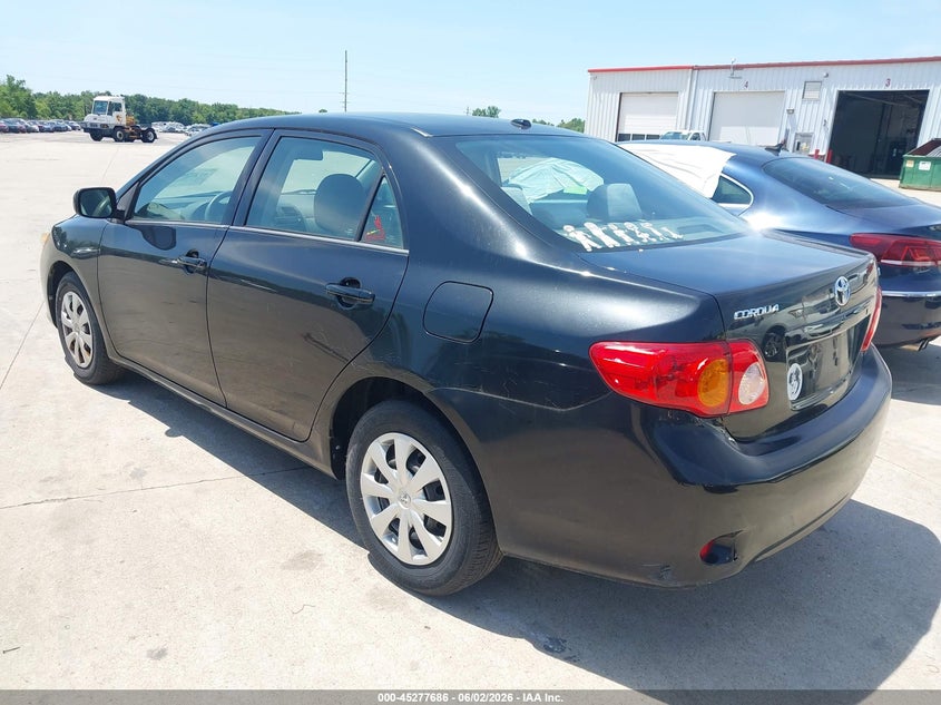 2010 Toyota Corolla 1.8 Le Black Lot 111045277686 Vin 1NXBU4EE4AZ375761