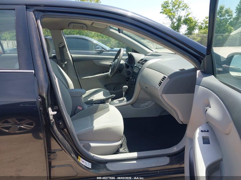 2010 Toyota Corolla 1.8 Le Black Lot 111045277686 Vin 1NXBU4EE4AZ375761