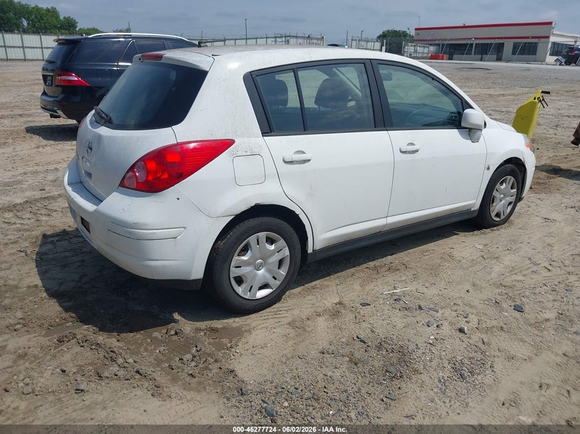 2012 Nissan Versa 1.8 1.8 S white Lot 111045277724 Vin 3N1BC1CP1CK299397