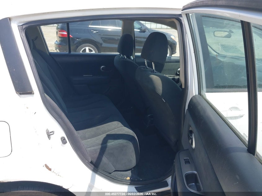 2012 Nissan Versa 1.8 1.8 S white Lot 111045277724 Vin 3N1BC1CP1CK299397