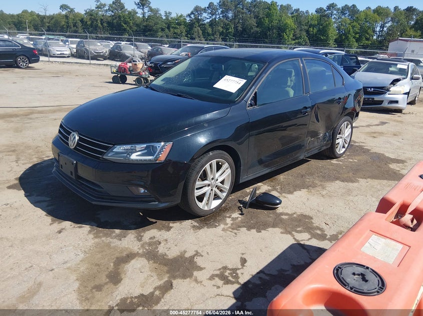 Vin: 3vwla7aj5fm238097, lot: 45775577, volkswagen jetta 2.0l tdi sel 20152