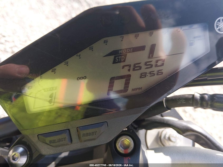 2014 Yamaha Fz09 VIN: JYARN33E7EA004299 Lot: 45277765