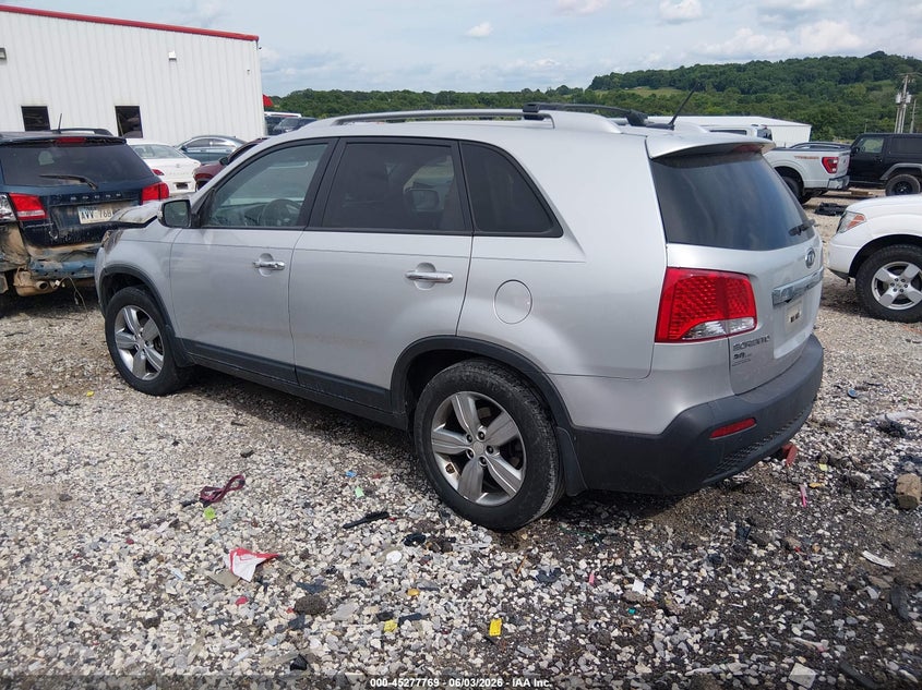 Vin: 5xyku3a64dg370997, lot: 45775593, kia sorento ex 20133