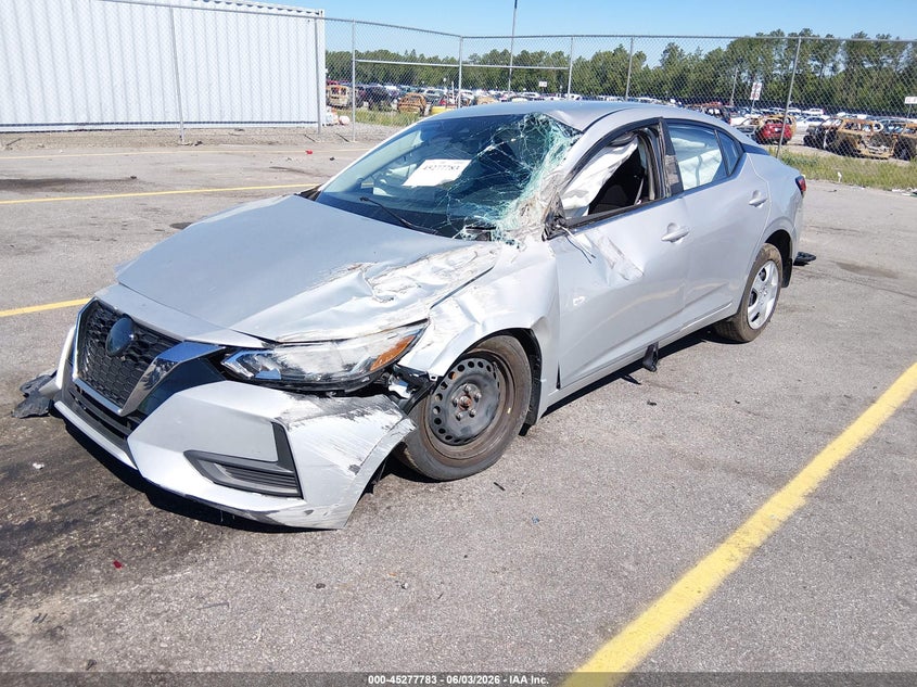 3N1AB8BV8MY317965 2021 NISSAN SENTRA S XTRONIC CVT photo 1