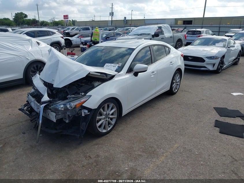 Vin: 3mzbn1v74hm100128, lot: 45775613, mazda mazda3 touring 20172