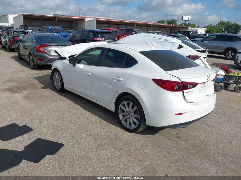 Vin: 3mzbn1v74hm100128, lot: 45775613, mazda mazda3 touring 20173