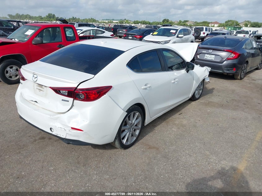 Vin: 3mzbn1v74hm100128, lot: 45775613, mazda mazda3 touring 20174