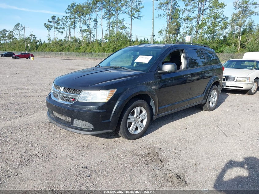 2012 Dodge Journey 2.4 Se/Avp black Lot 111045277807 Vin 3C4PDCAB8CT340749