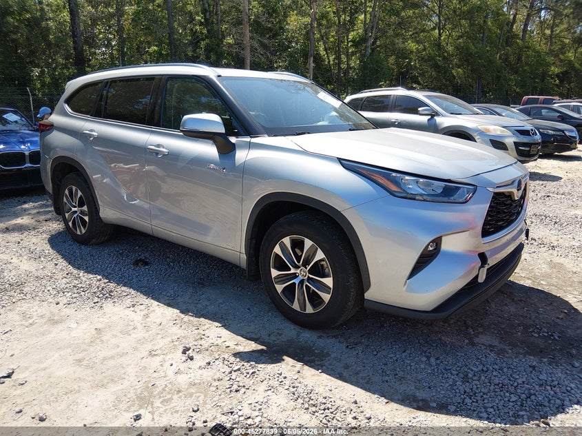 Vin: 5tdgbrch8ls507499, lot: 45775663, toyota highlander hybrid xle 2020 img_1