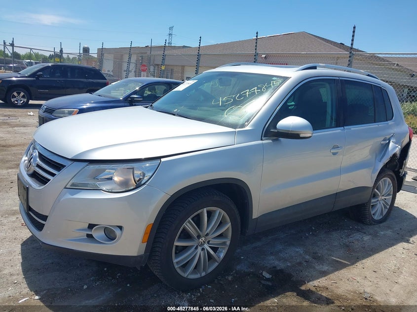 Vin: wvgav7ax4aw509089, lot: 45775669, volkswagen tiguan se 20102