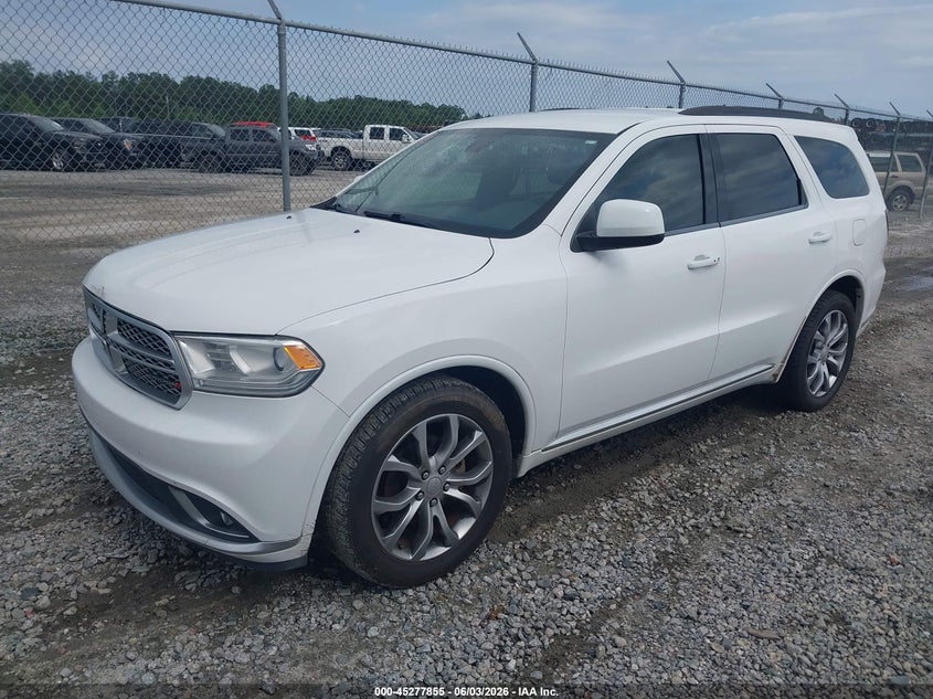 Vin: 1c4rdhag9hc859734, lot: 45775679, dodge durango sxt rwd 20172