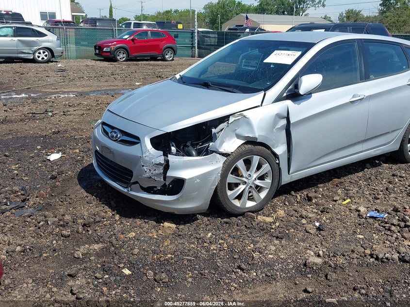 2014 Hyundai Accent Se VIN: KMHCU5AE1EU190489 Lot: 45277859
