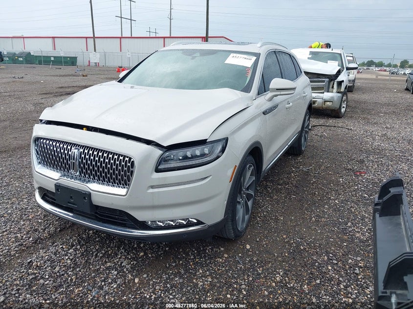 Vin: 2lmpj8kp5pbl13719, lot: 45775684, lincoln nautilus reserve 20232