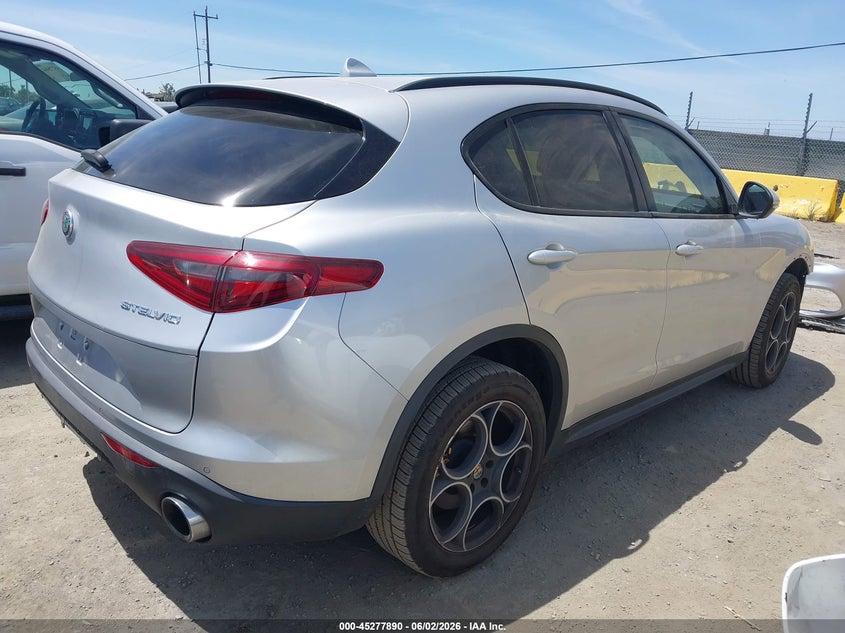 Vin: zaspajan1k7c35410, lot: 45775714, alfa romeo stelvio sport rwd 20194