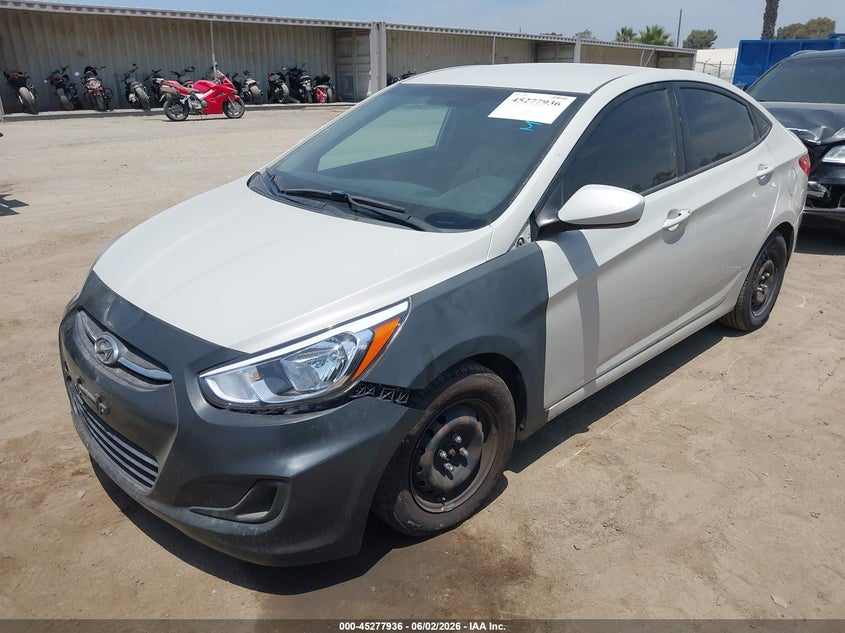 Vin: kmhct4aexgu982818, lot: 45775760, hyundai accent se 20162