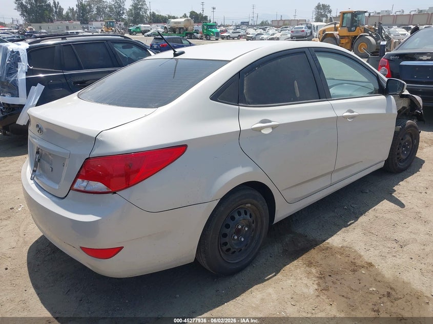 Vin: kmhct4aexgu982818, lot: 45775760, hyundai accent se 20164