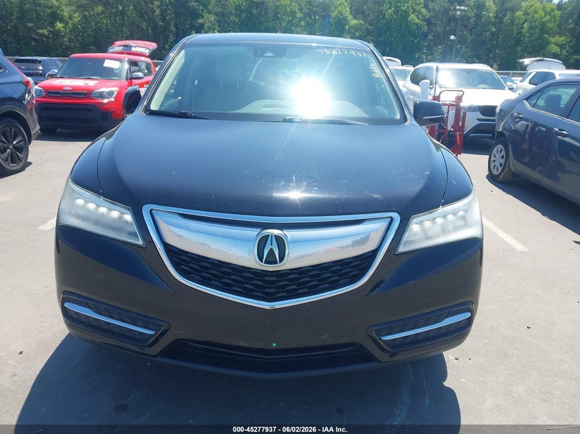 2016 Acura Mdx Technology Acurawatch Plus Packages/Technology Package VIN: 5FRYD3H43GB007521 Lot: 45277937