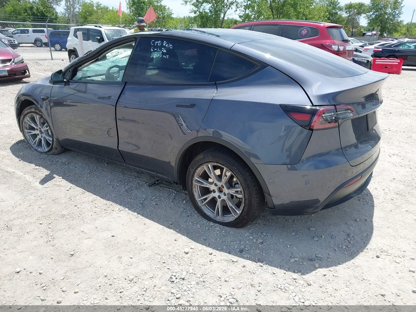 Vin: 7saygdee0pf887303, lot: 45775764, tesla model y awd/long range dual motor all-wheel drive 20233