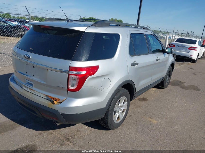 2012 Ford Explorer 3.5 silver Lot 111045277956 Vin 1FMHK8B85CGA89358