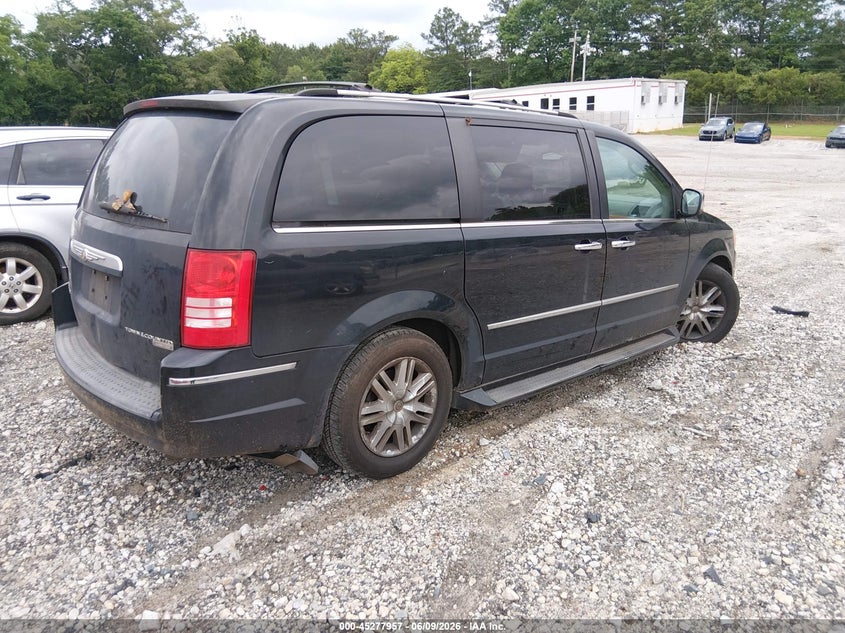 Vin: 2a4rr6dx8ar152715, lot: 45775781, chrysler town & country limited 20104