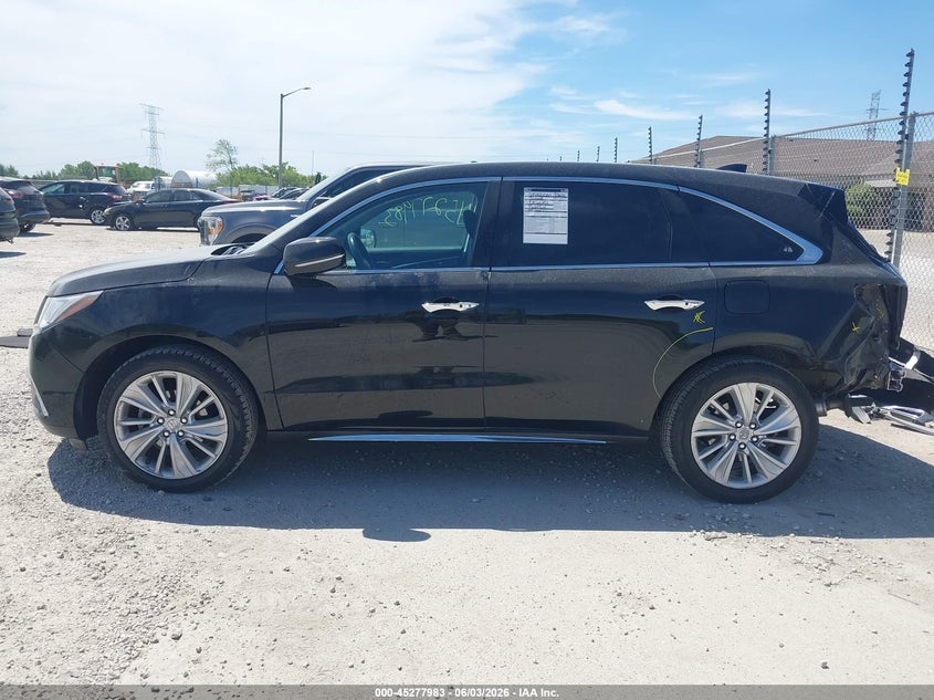 2017 Acura Mdx Technology Package VIN: 5J8YD4H5XHL003532 Lot: 45277983