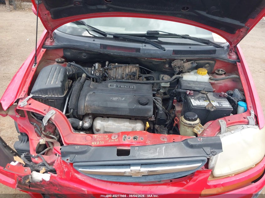2004 Chevrolet Aveo VIN: KL1TD52614B122299 Lot: 45277986
