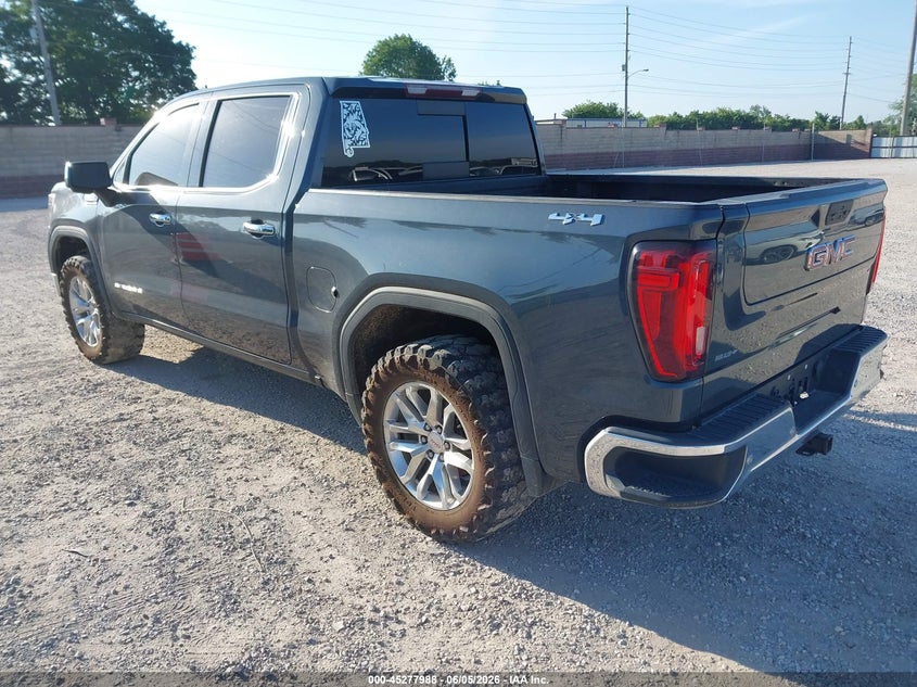 Vin: 1gtu9ded1kz134668, lot: 45775812, gmc sierra 1500 slt 20193