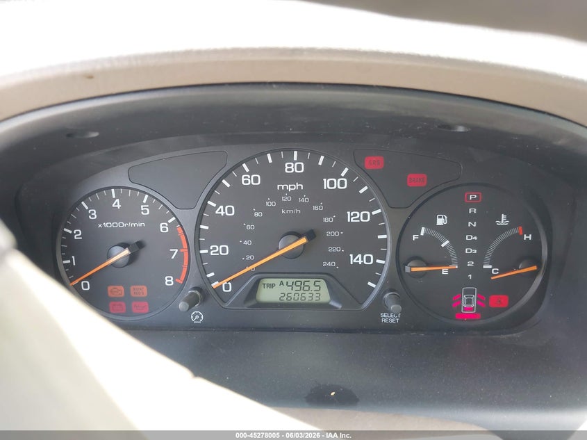 2000 Honda Accord VIN: JHMCG6699YC014117 Lot: 45278005