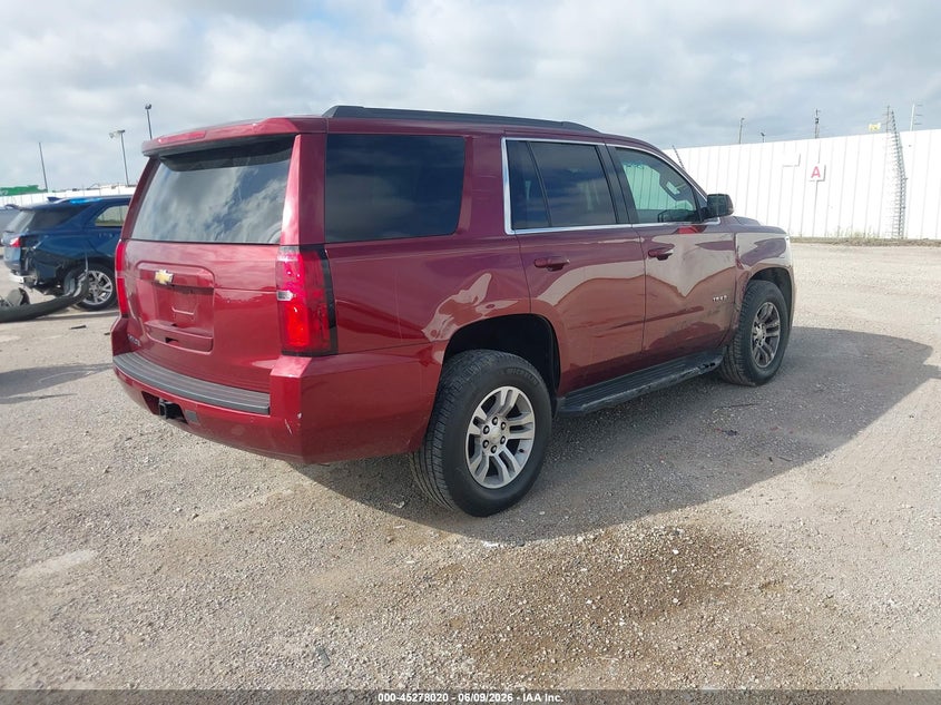 Vin: 1gnscakc3jr270664, lot: 45775844, chevrolet tahoe ls 20184