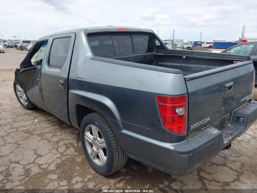 Vin: 5fpyk1f50ab008261, lot: 45775852, honda ridgeline rtl 20103