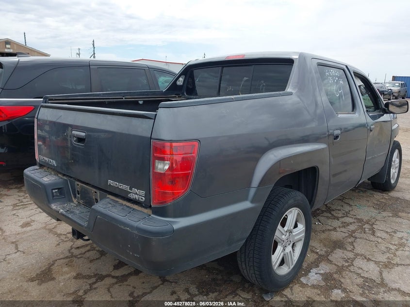 Vin: 5fpyk1f50ab008261, lot: 45775852, honda ridgeline rtl 20104