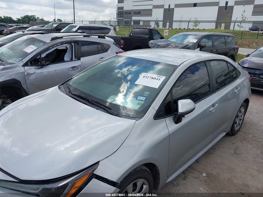 VIN 5YFEPRAE8LP109851 2020 TOYOTA COROLLA LE