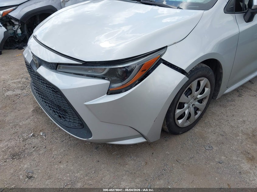 VIN 5YFEPRAE8LP109851 2020 TOYOTA COROLLA LE