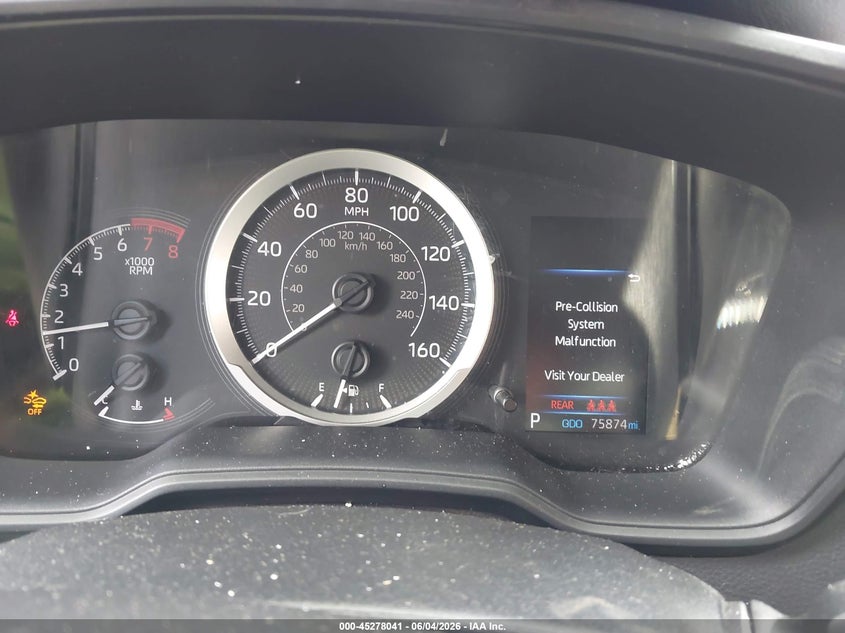 VIN 5YFEPRAE8LP109851 2020 TOYOTA COROLLA LE